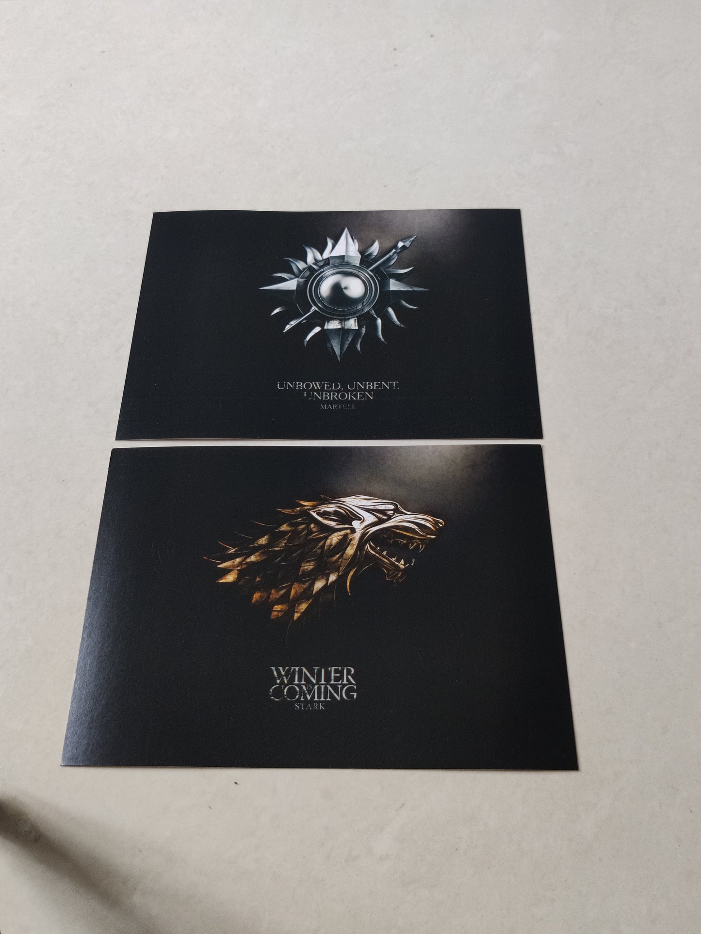 Game of Thrones Sigils combo of 8 A5 posters