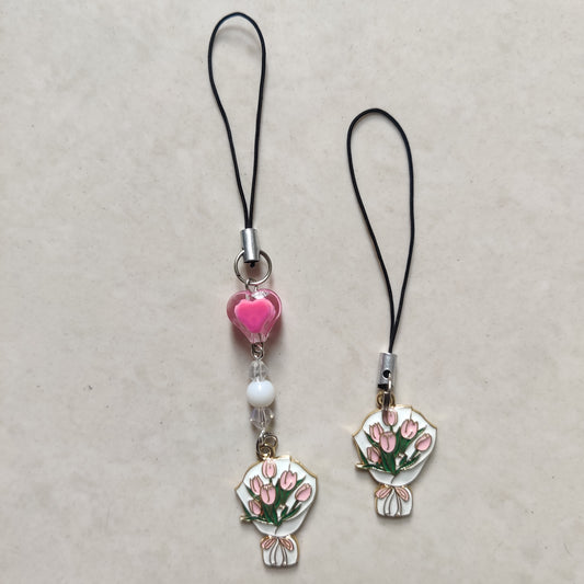 Flower bouquet Enamel Charm
