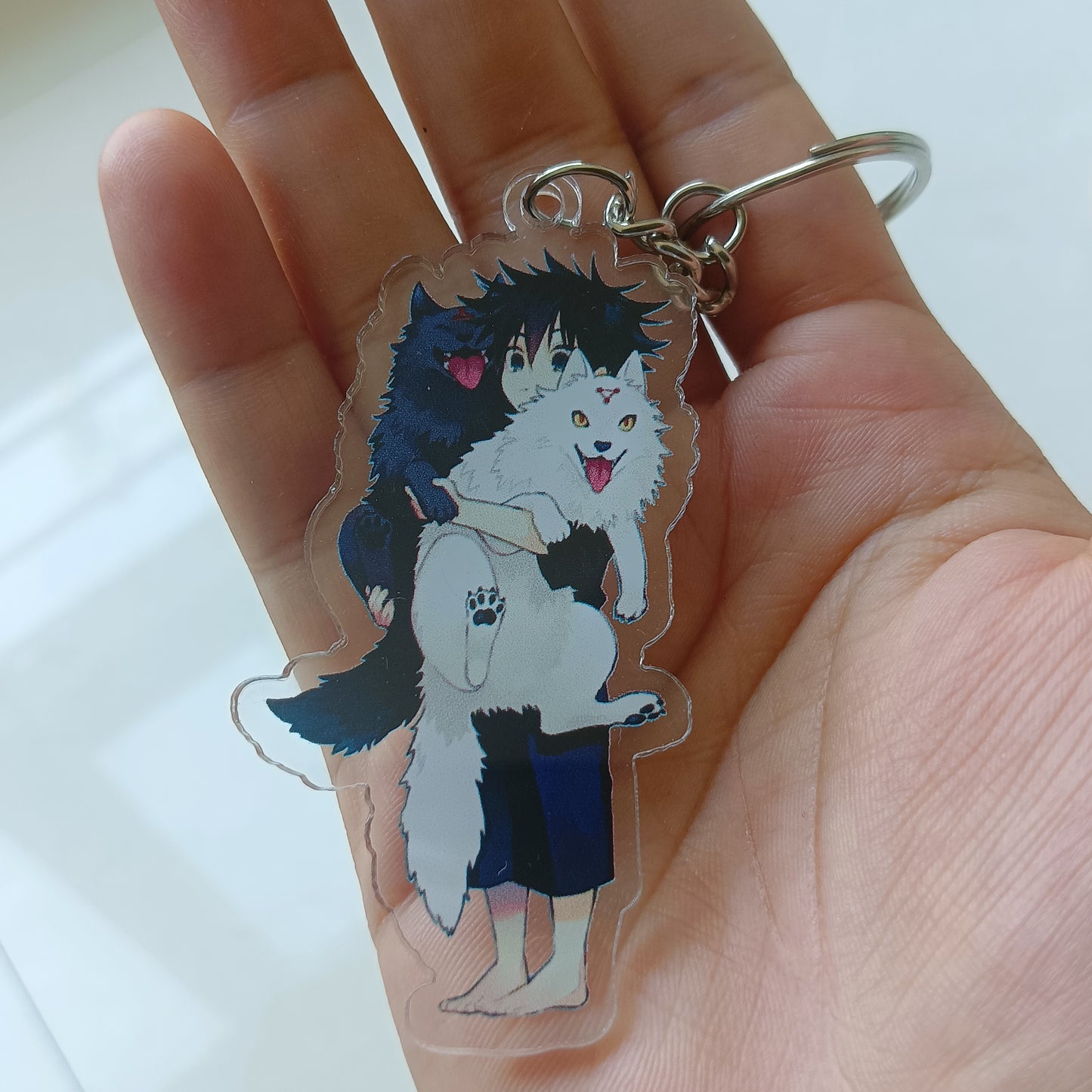 Megumi acrylic keychain (double sided)