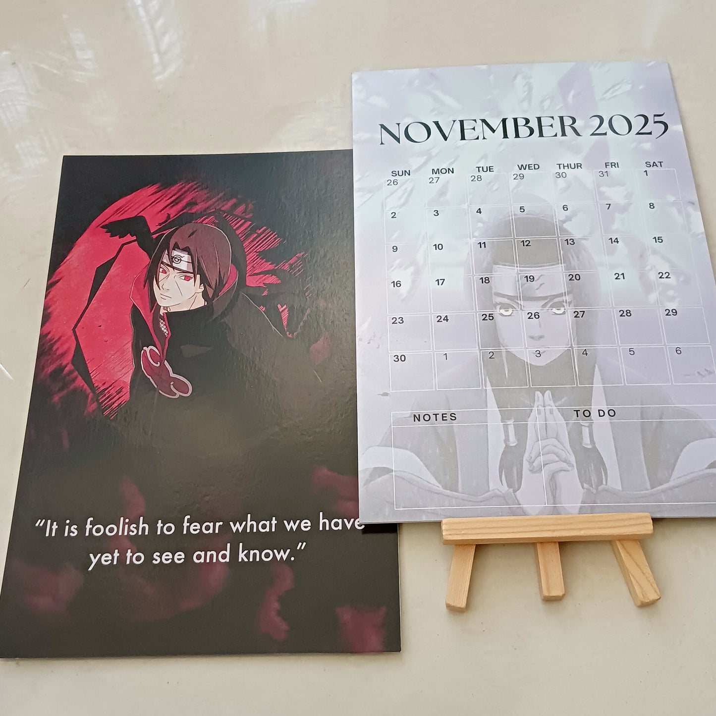 My Ninja Way - Naruto Calendar 2025-2026