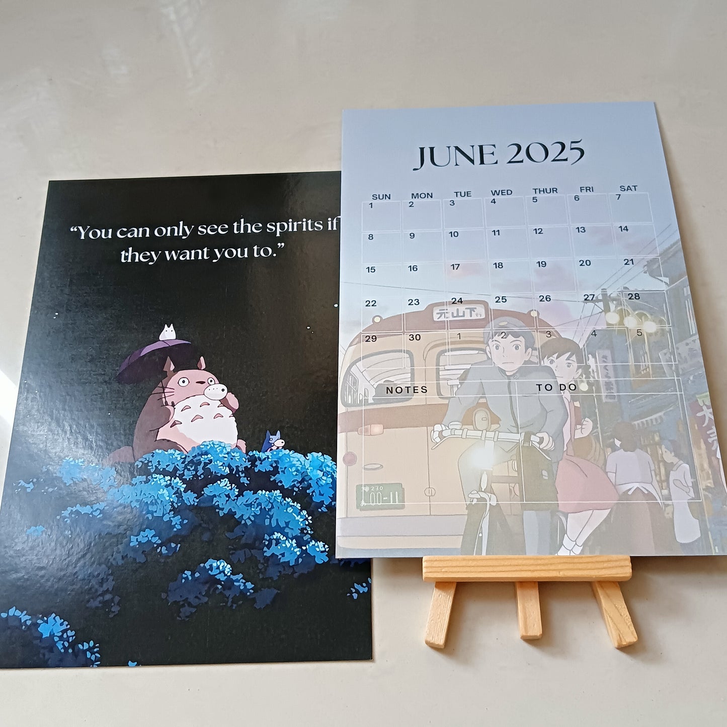Nostalgic Ghibli- Studio Ghibli Calendar 2025-2026