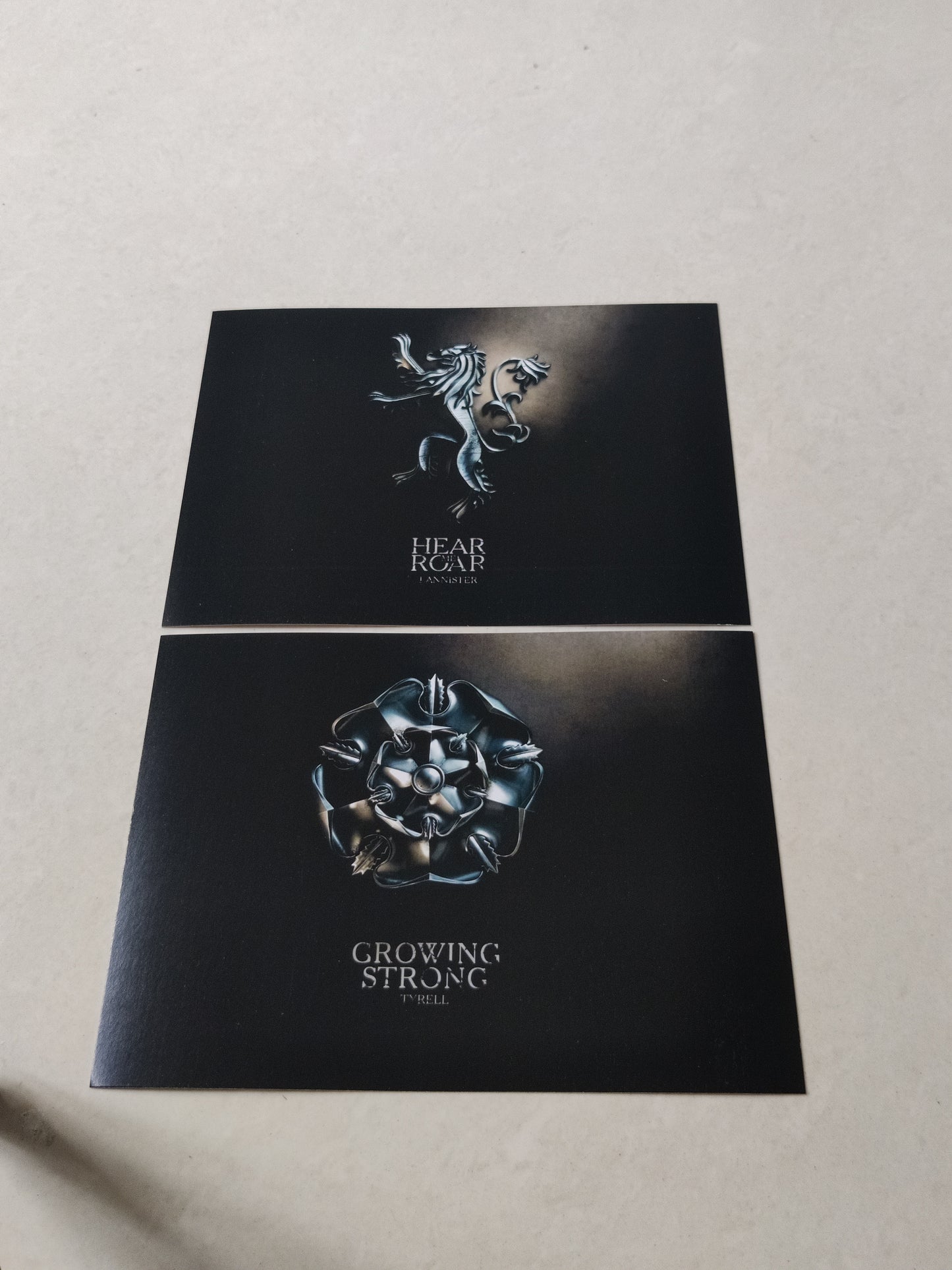 Game of Thrones Sigils combo of 8 A5 posters
