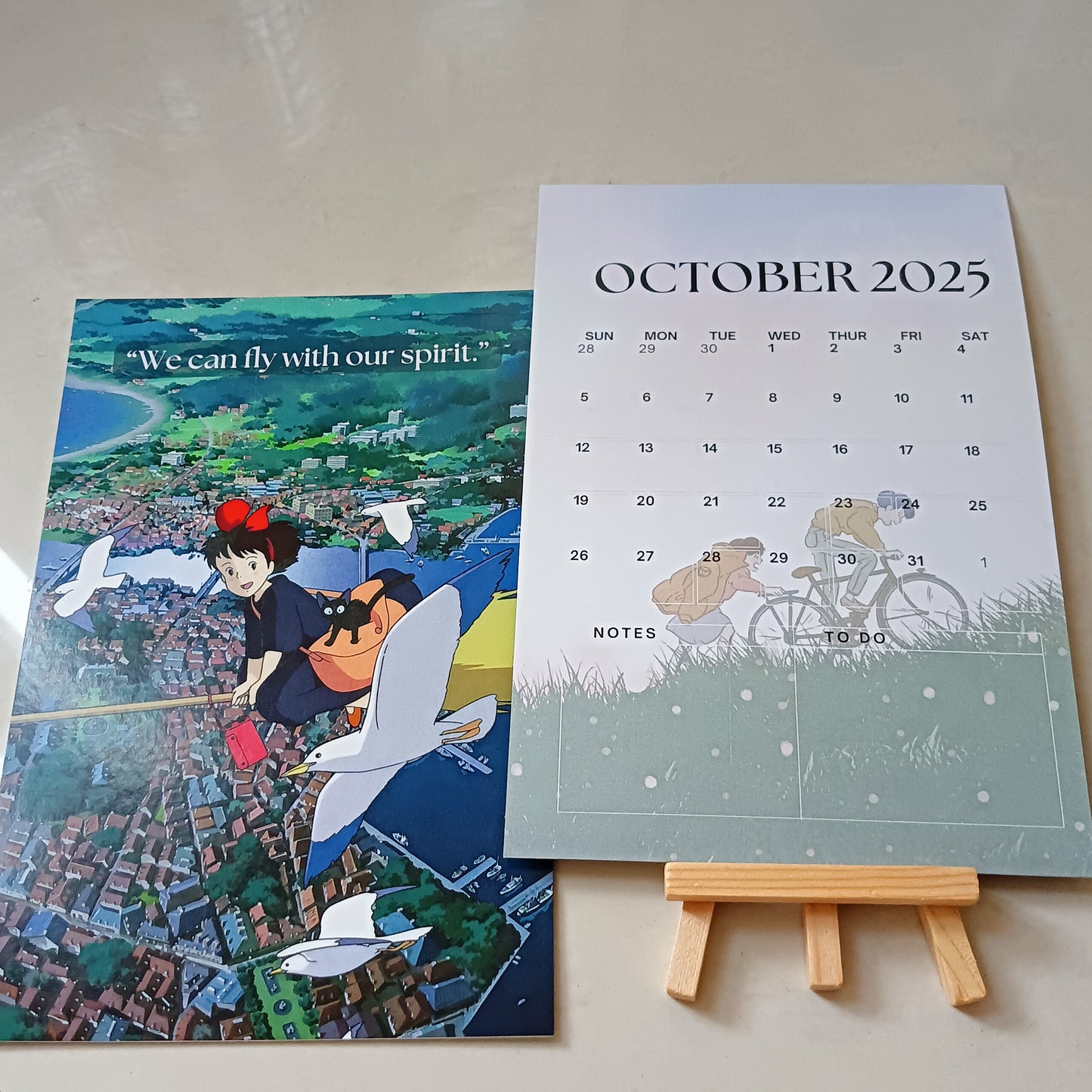 Nostalgic Ghibli- Studio Ghibli Calendar 2025-2026