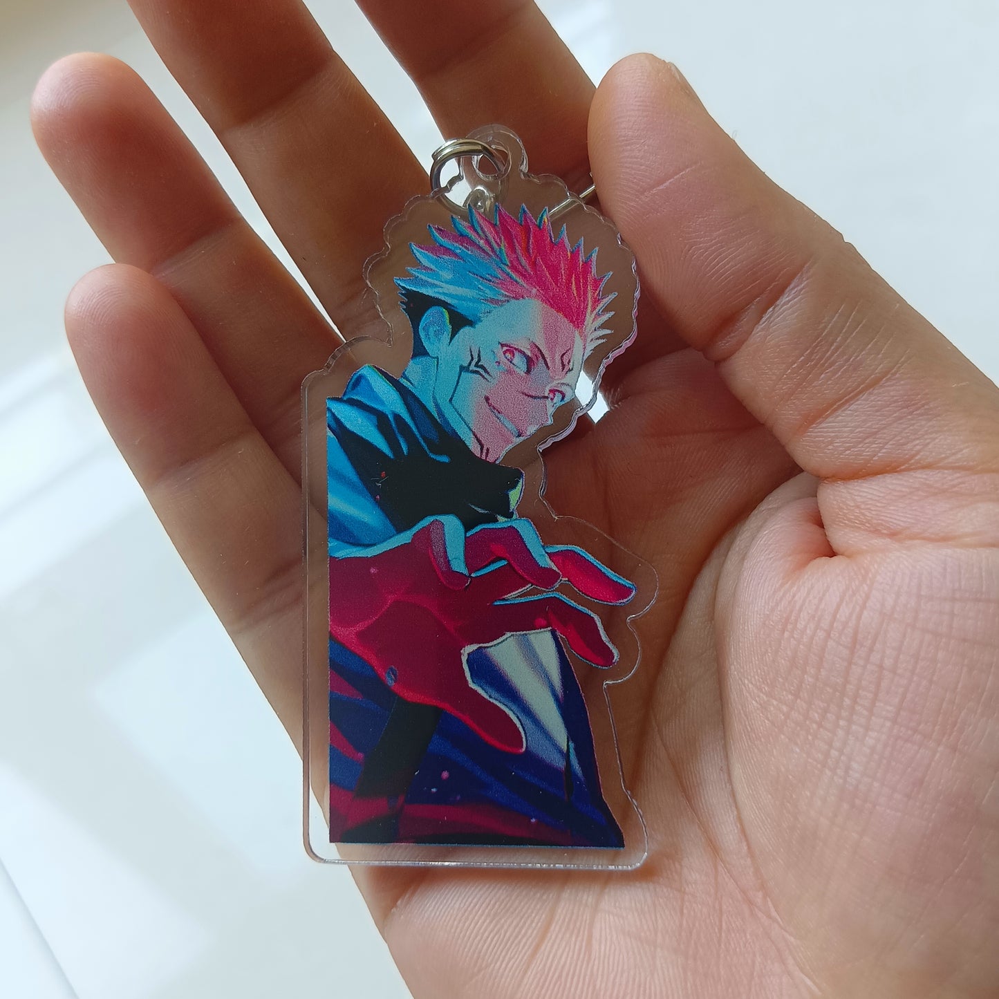 Sukuna acrylic keychain (double sided)