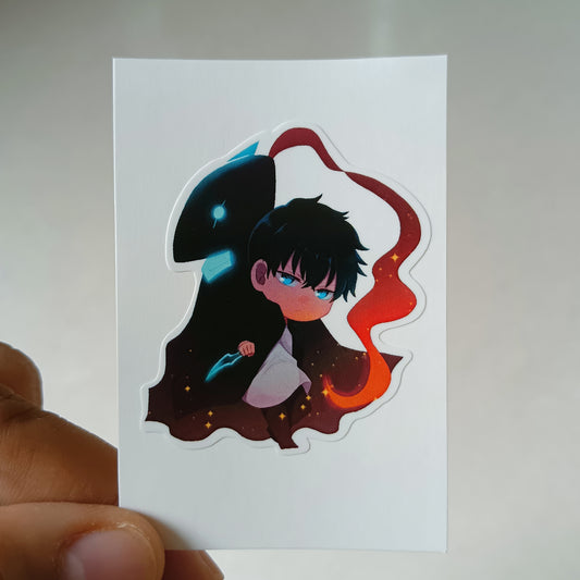 Solo leveling die-cut sticker