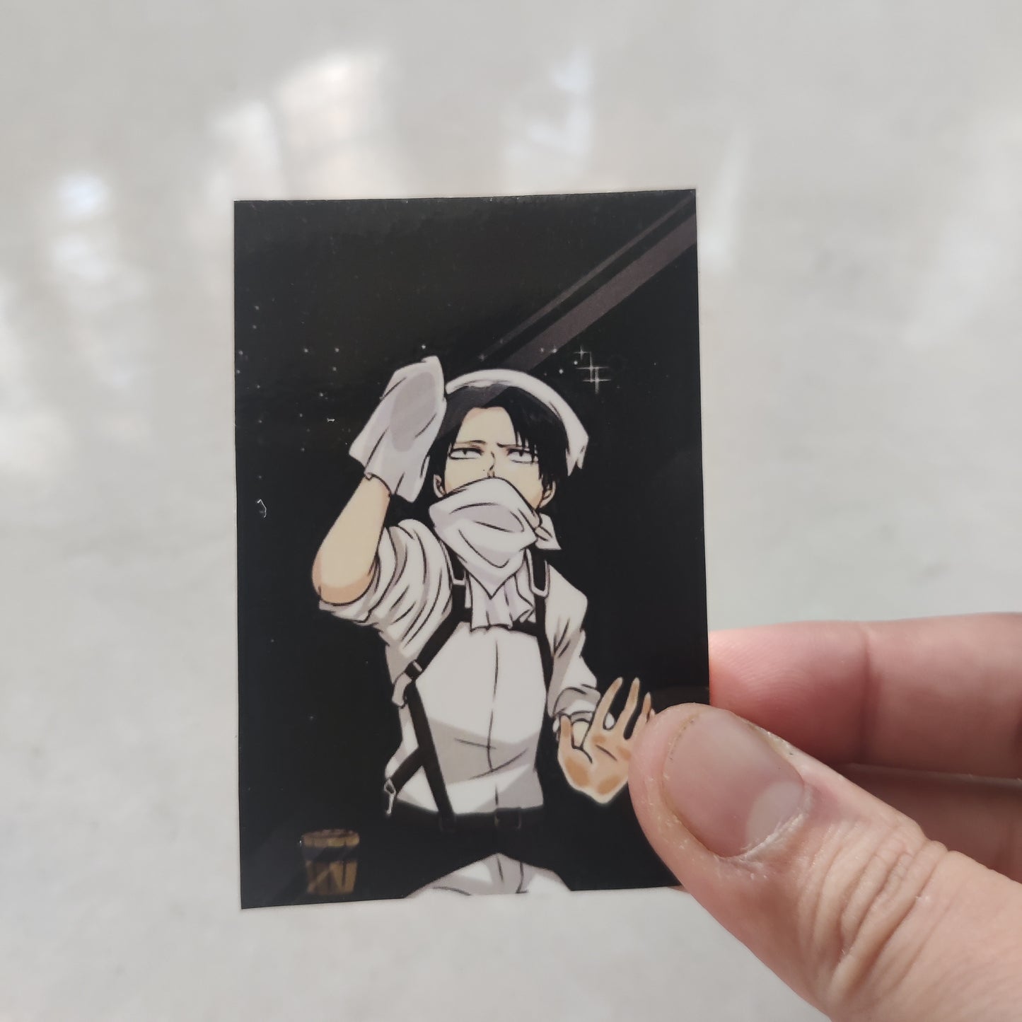 Clean Freak Levi basic sticker