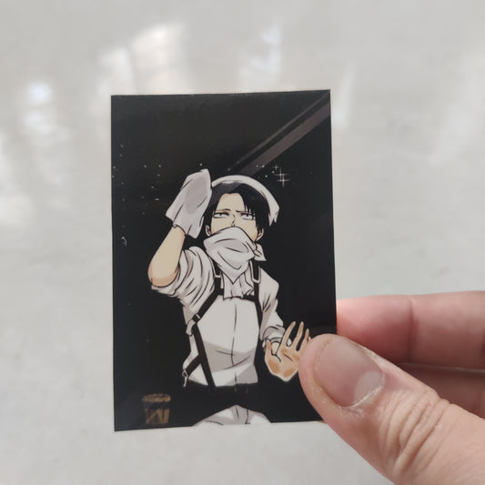 Clean Freak Levi basic sticker