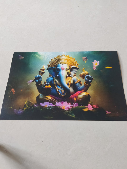 Lord Ganesha wall poster | Style 2