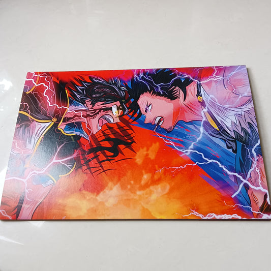 Asta and Yami Black Clover wall poster | Style 1
