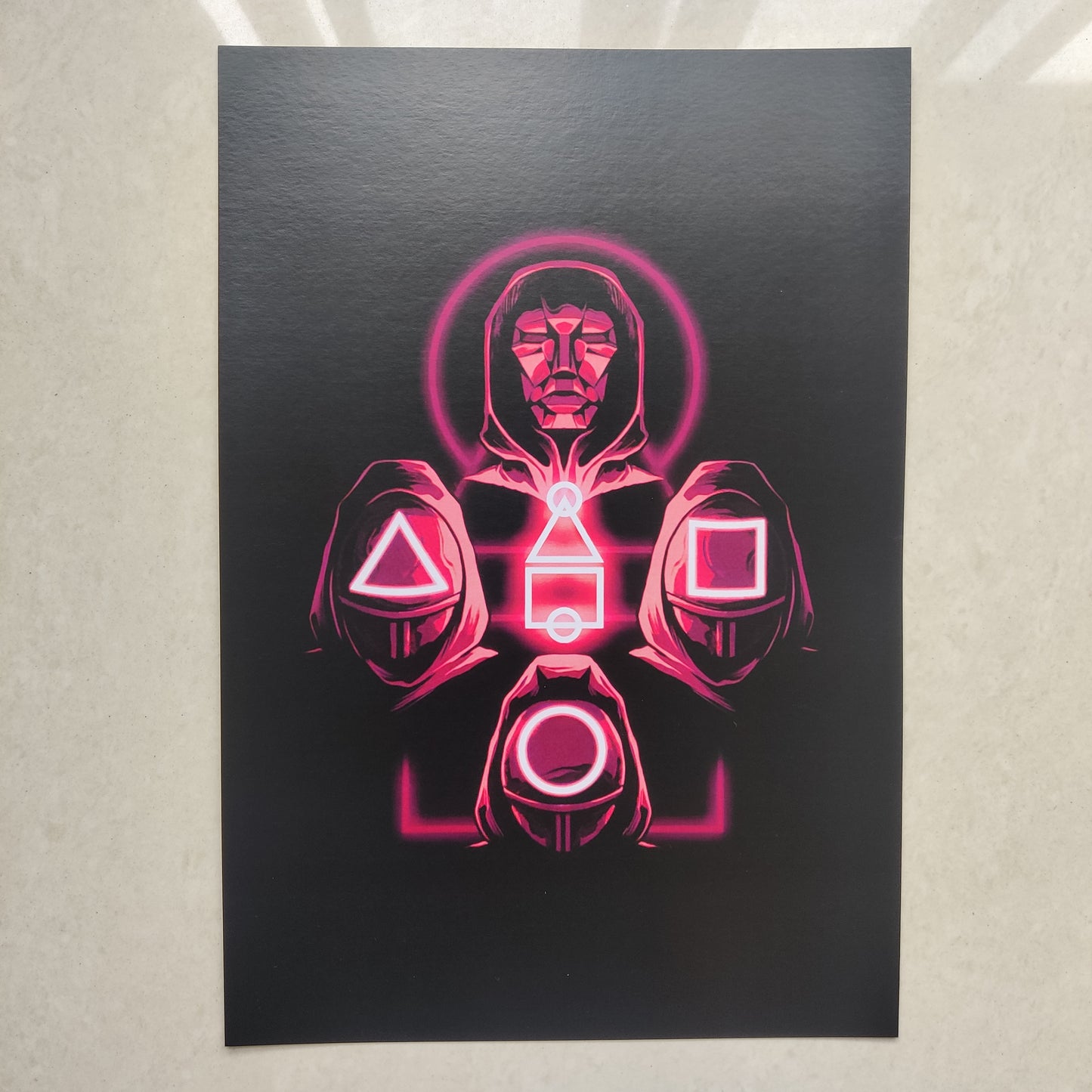 Squid Game wall poster | Style 1
