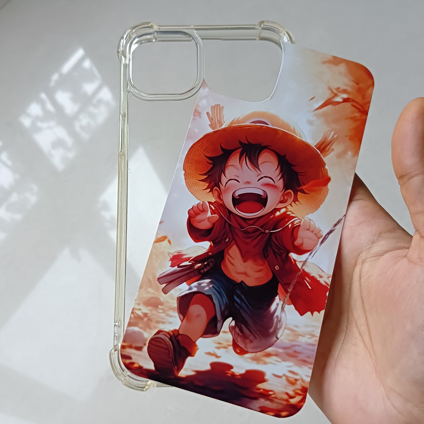 Luffy Chibi Mobile Cover Insert for all mobiles | Dispatch time 7 days