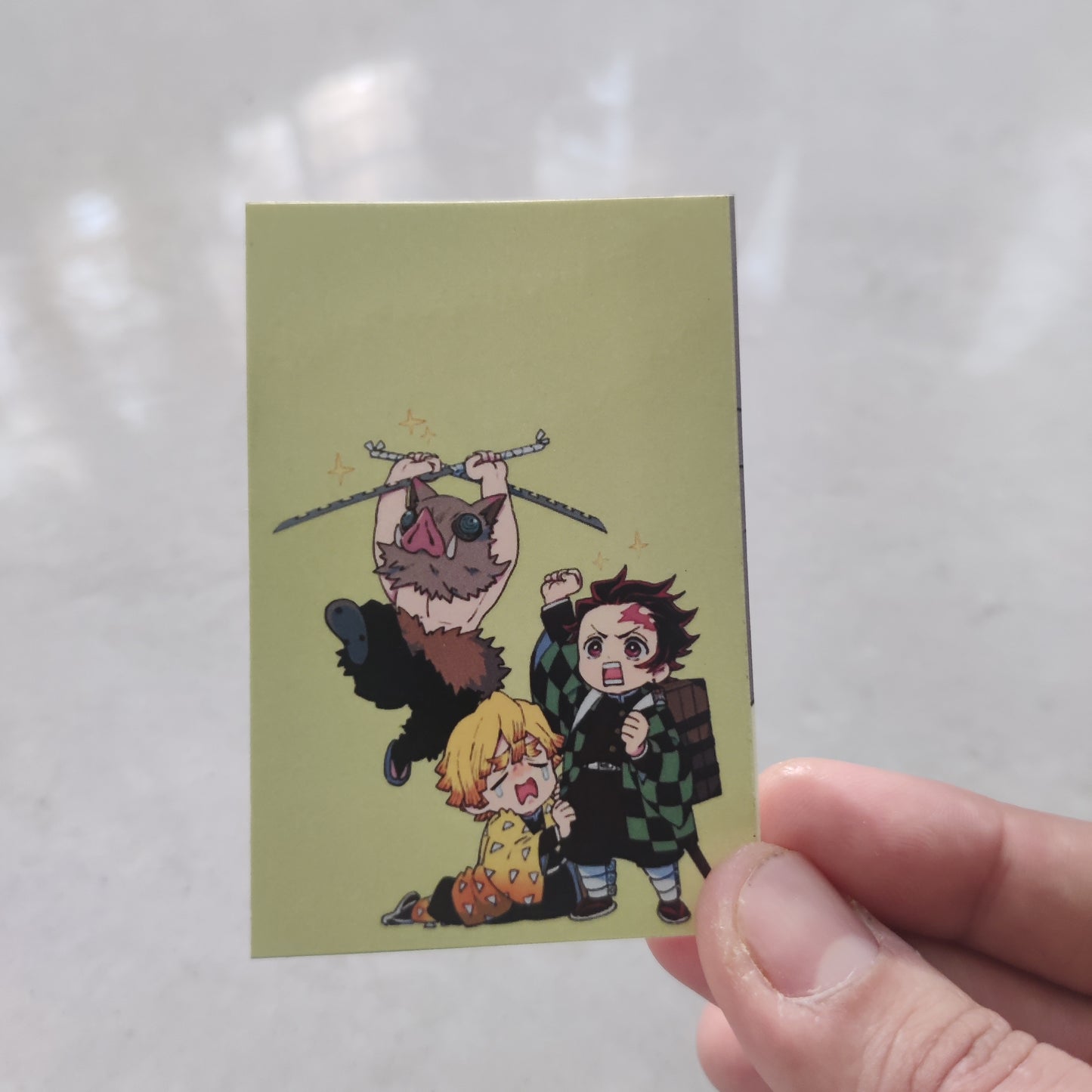 Tanjiro Zenitsu and Inosuke basic sticker