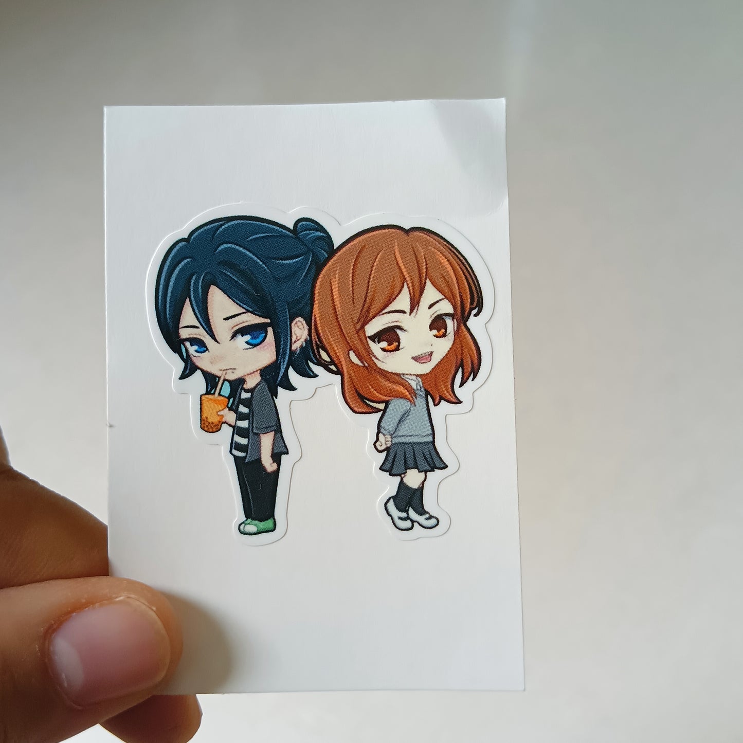 Horimiya die-cut sticker