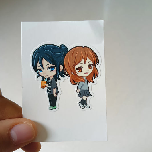 Horimiya die-cut sticker