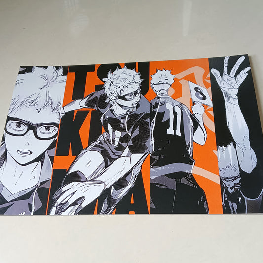 Tsukki Haikyuu wall poster