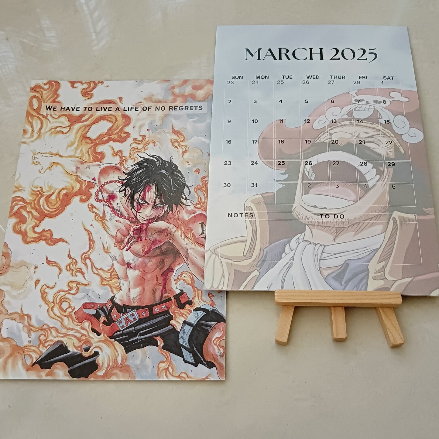 For My Dreams - One Piece Calendar 2025-2026