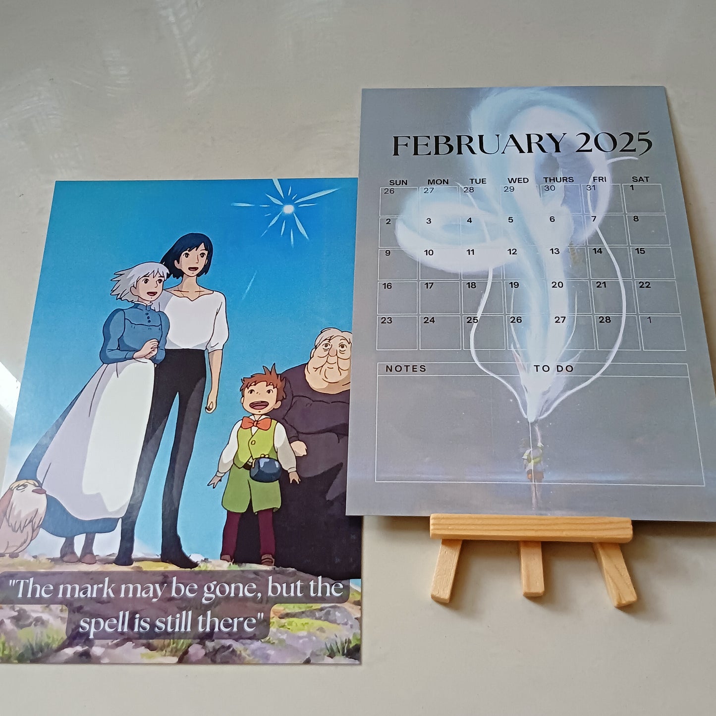 Nostalgic Ghibli- Studio Ghibli Calendar 2025-2026