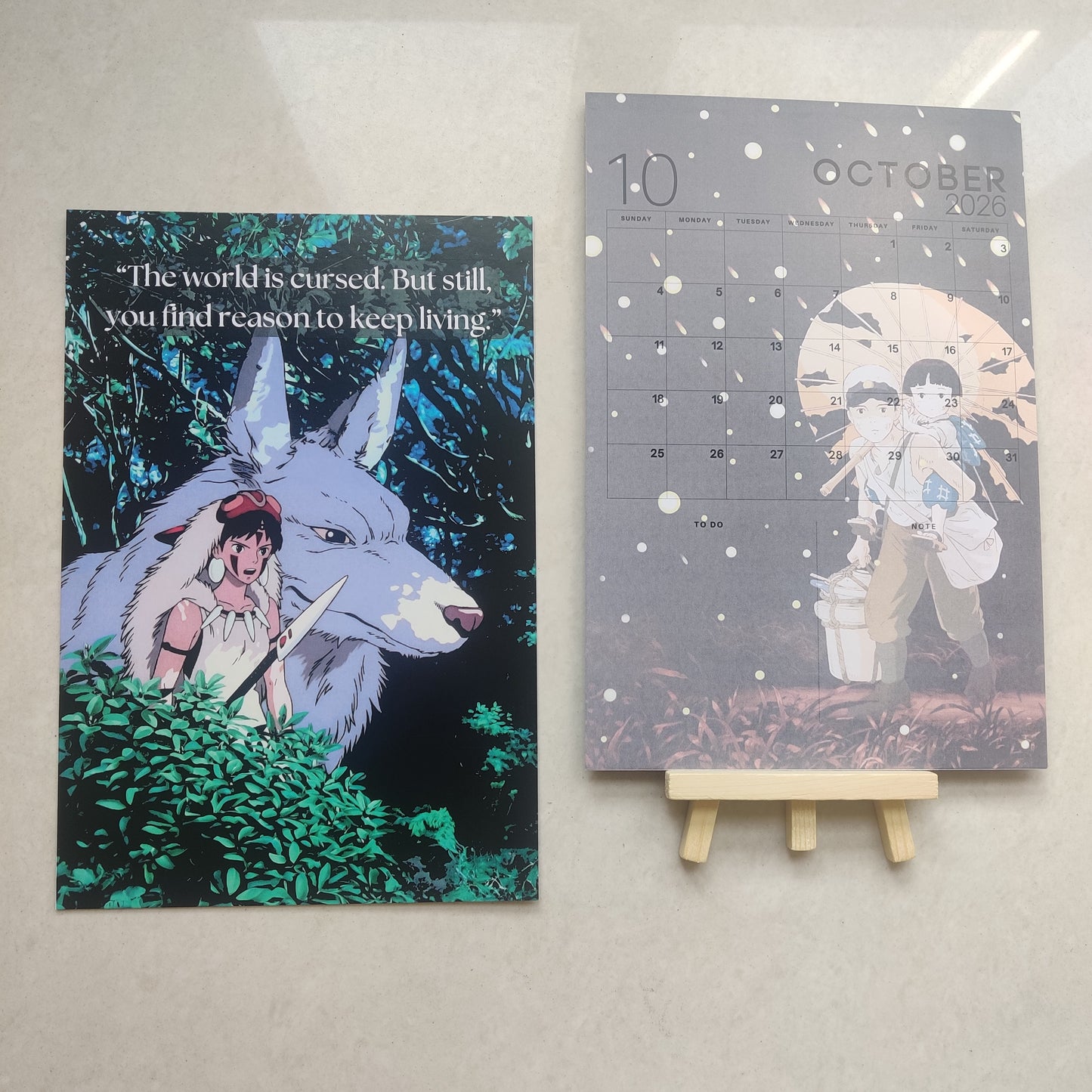 Nostalgic Ghibli- Studio Ghibli Calendar 2026