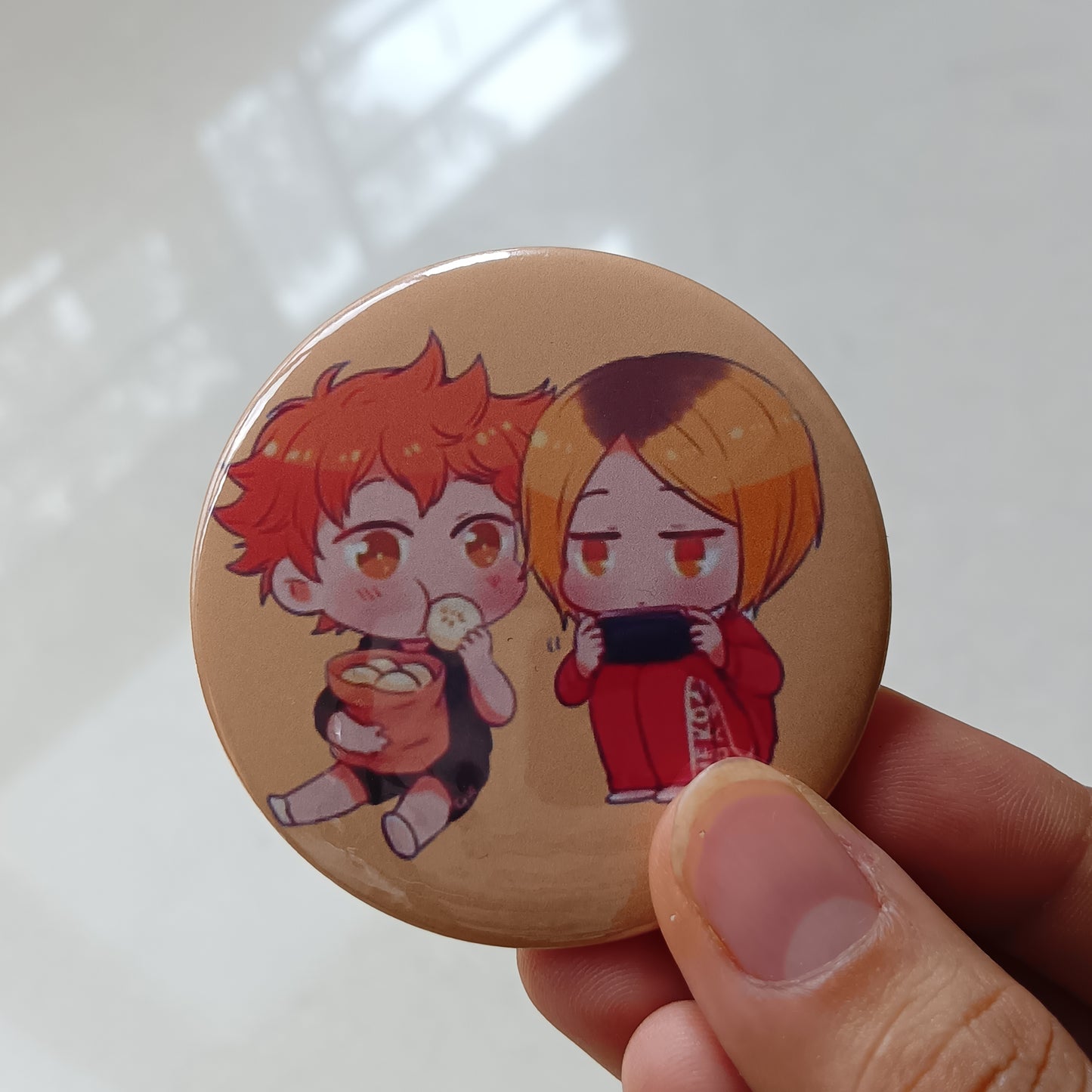 Hinata and Kenma Badge