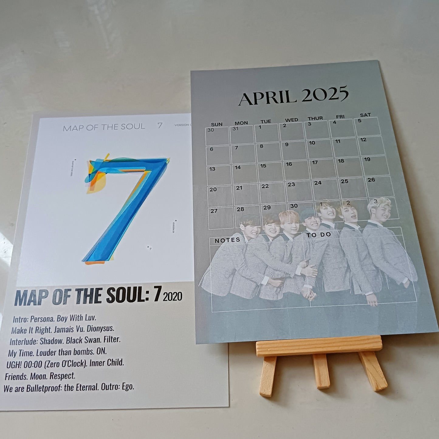 Borahae - BTS Album Calendar 2025-2026