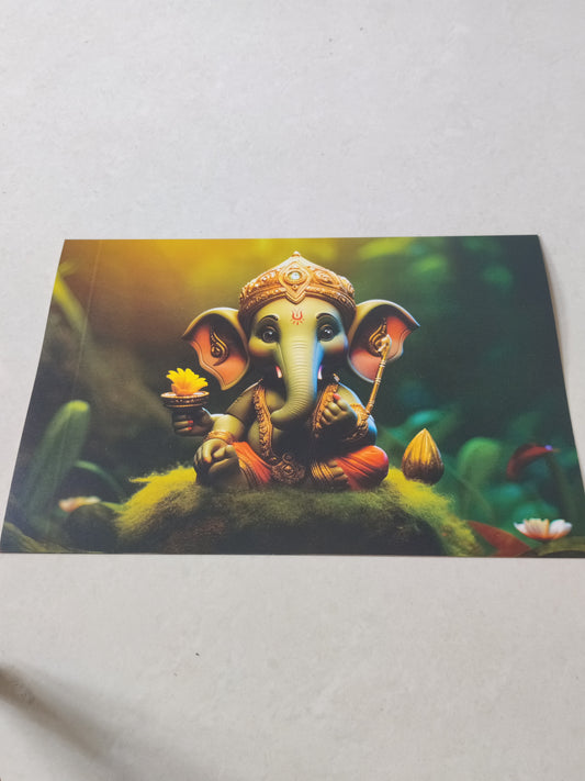 Lord Ganesha wall poster | Style 1