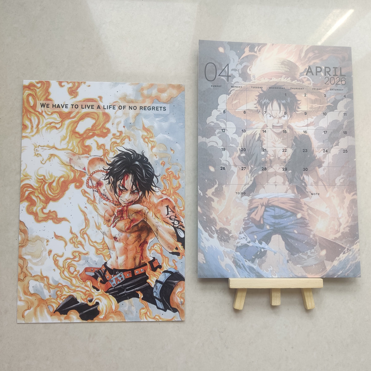 For My Dreams - One Piece Calendar 2026