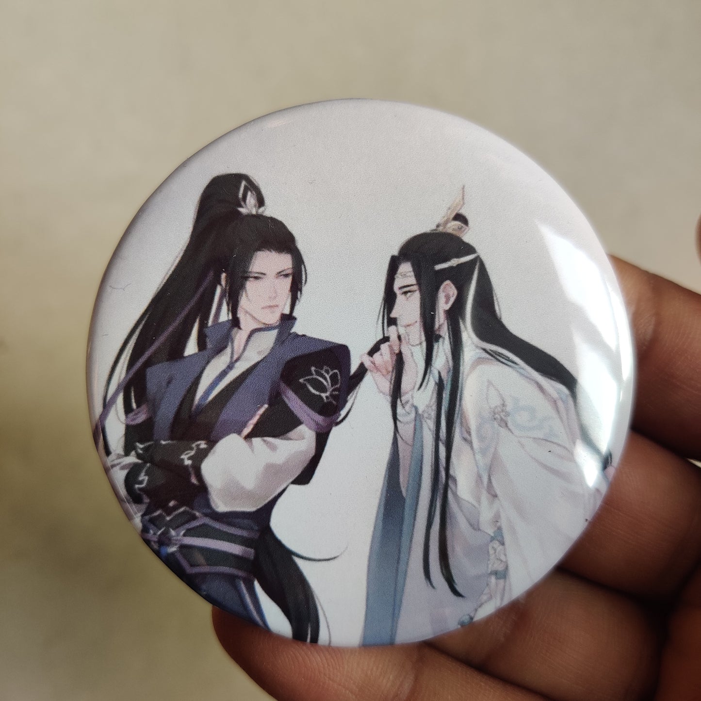 Lan Xichen and Jiang Cheng Mo Dao Zu Shi (The Untamed) Badge