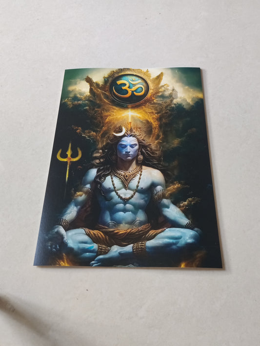 Mahadev wall poster | Style 4