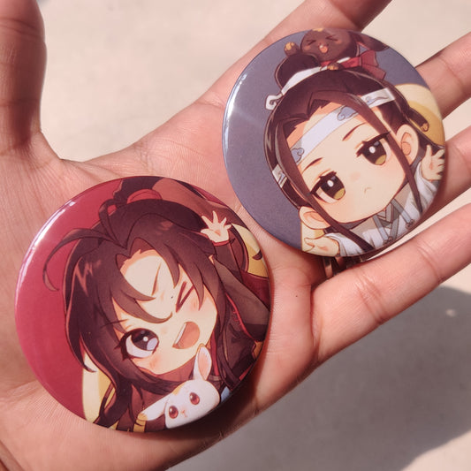 Mo Dao Zu Shi (The Untamed) Matching Badges