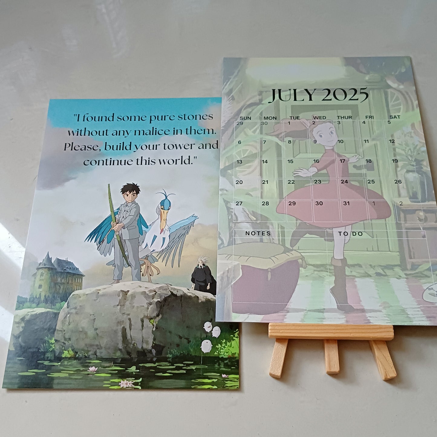 Nostalgic Ghibli- Studio Ghibli Calendar 2025-2026
