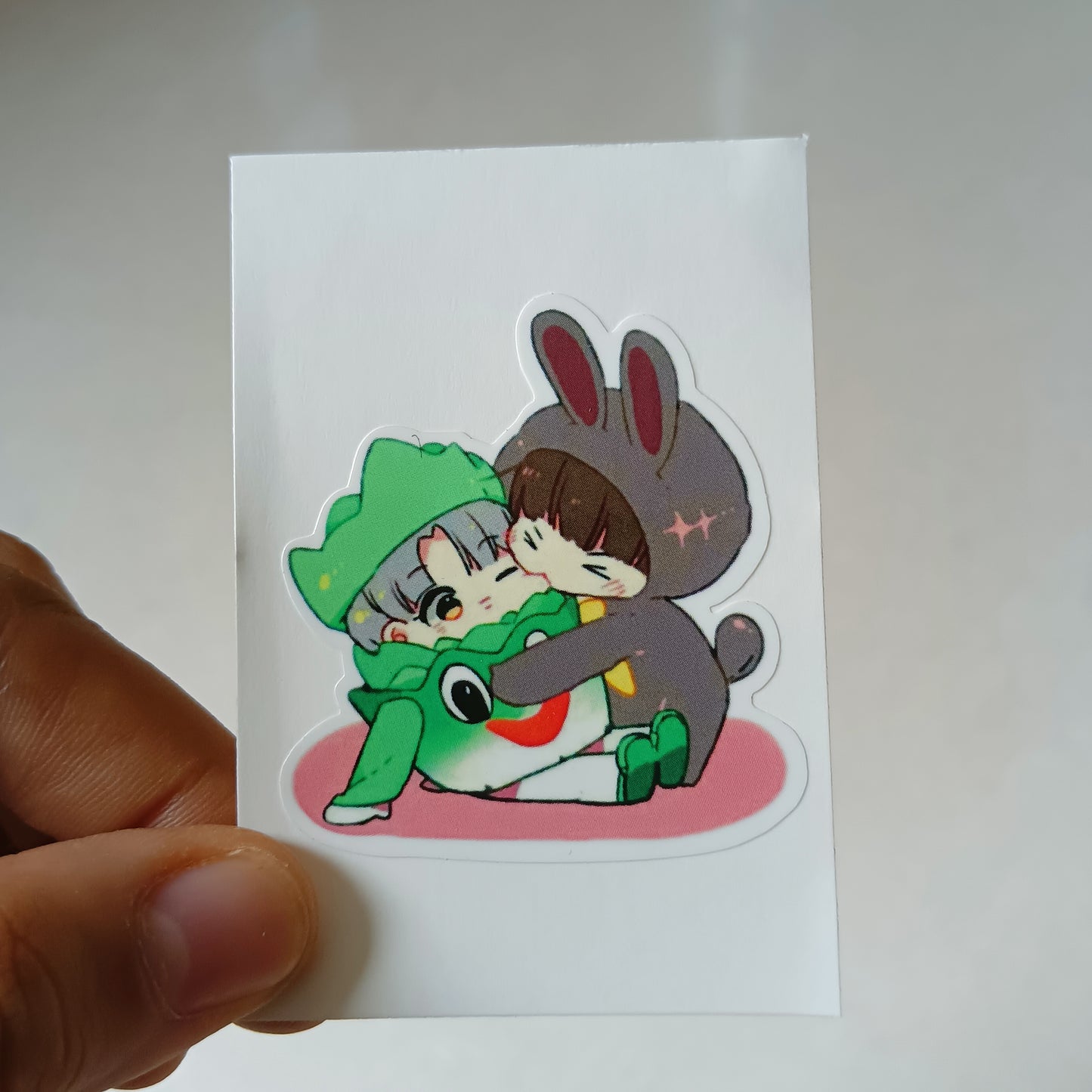 Jikook BTS die-cut sticker