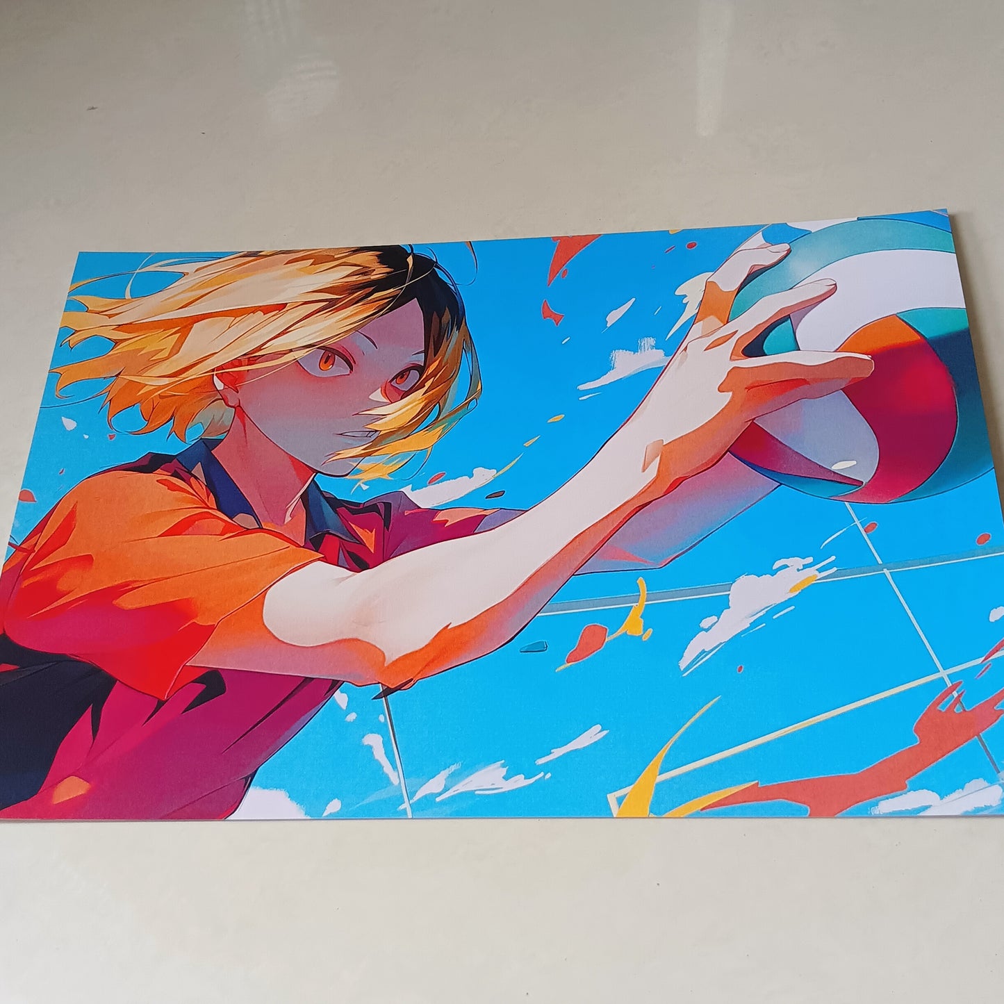 Kenma Haikyuu wall poster