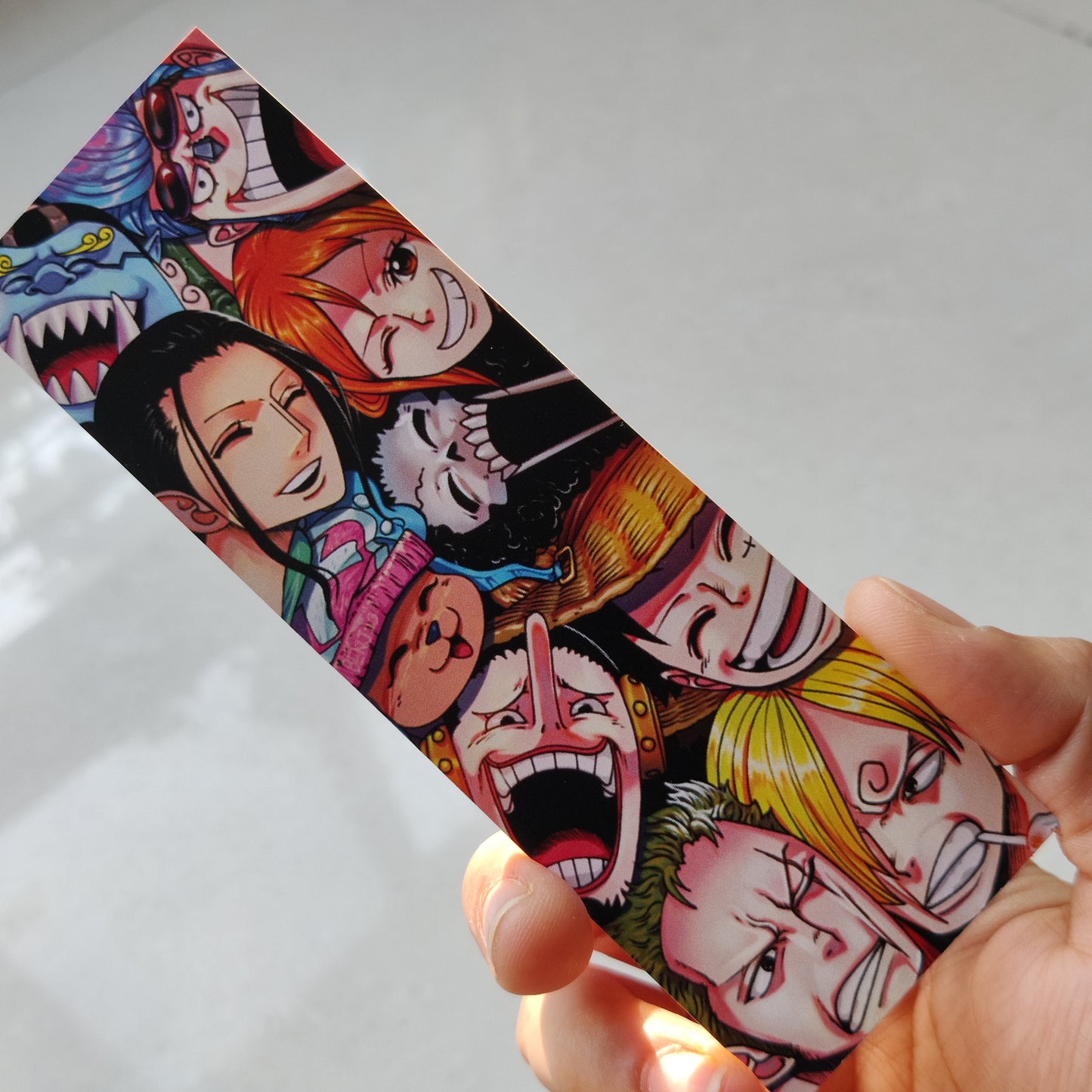 One piece crew bookmark