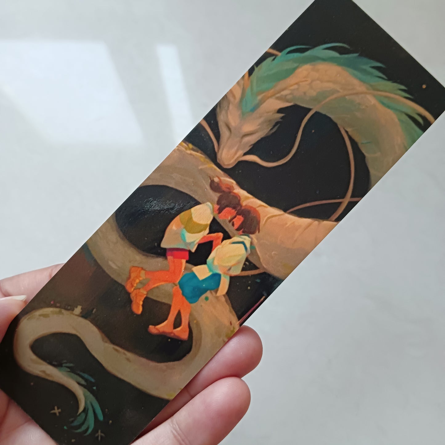Spirited Away Haku and Chihiro bookmark