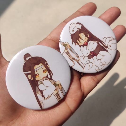 Mo Dao Zu Shi (The Untamed) Matching Badges