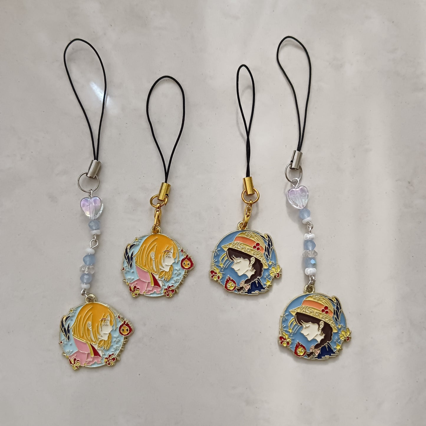 Howl's Moving Castle Enamel Charm