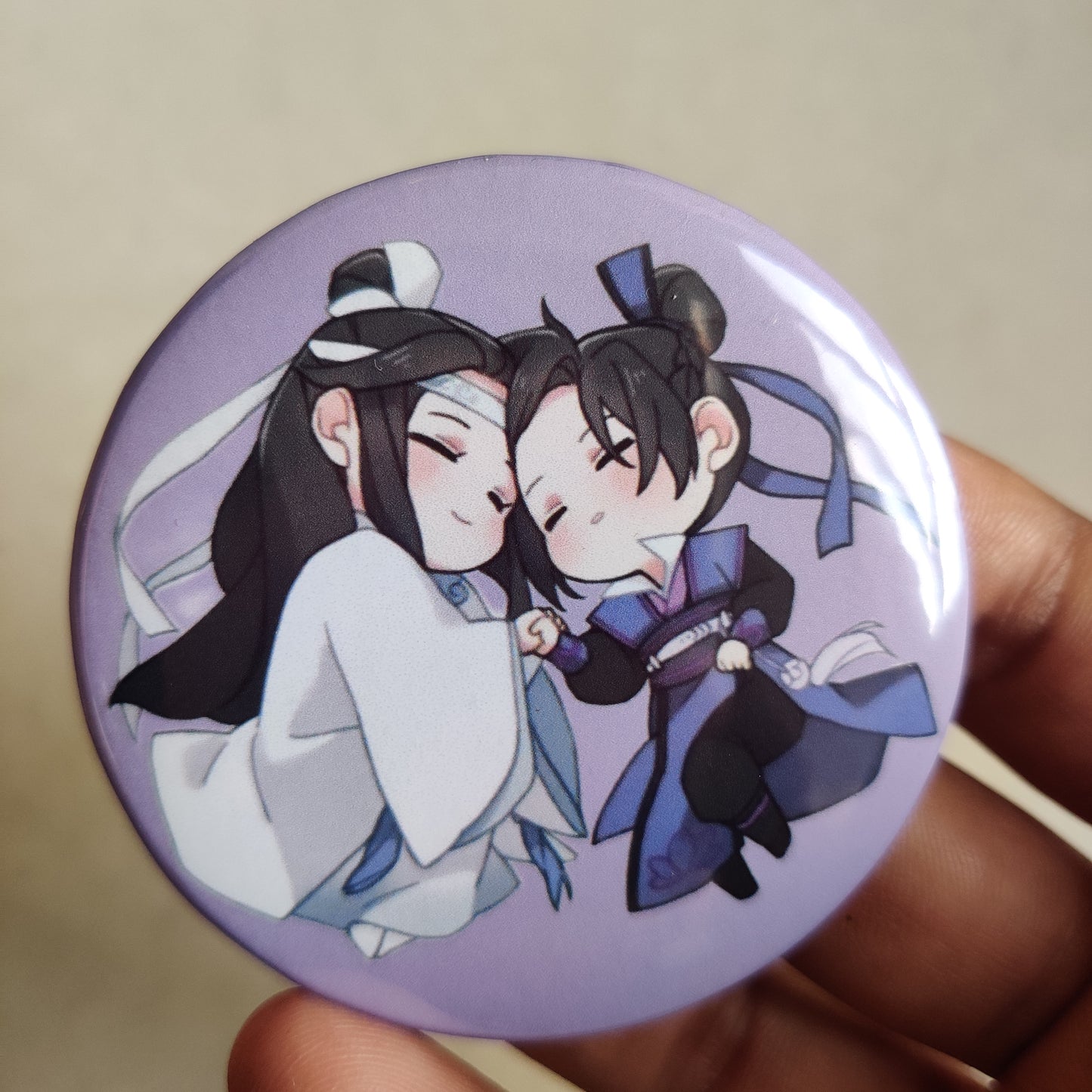 Lan Xichen and Jiang Cheng Mo Dao Zu Shi (The Untamed) Badge