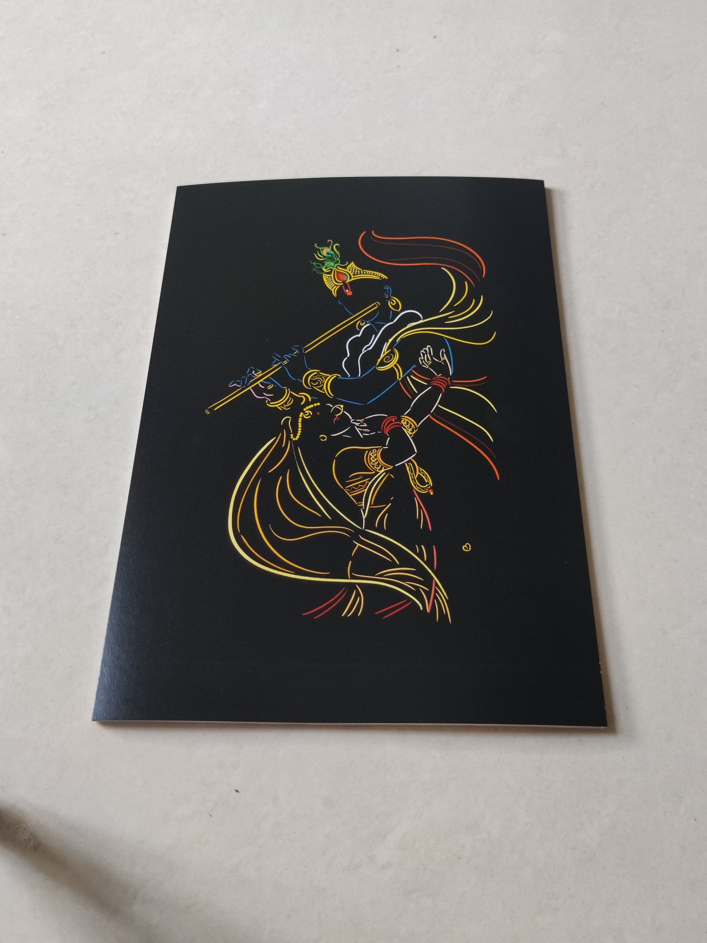Radha Krishna wall poster | Style 3