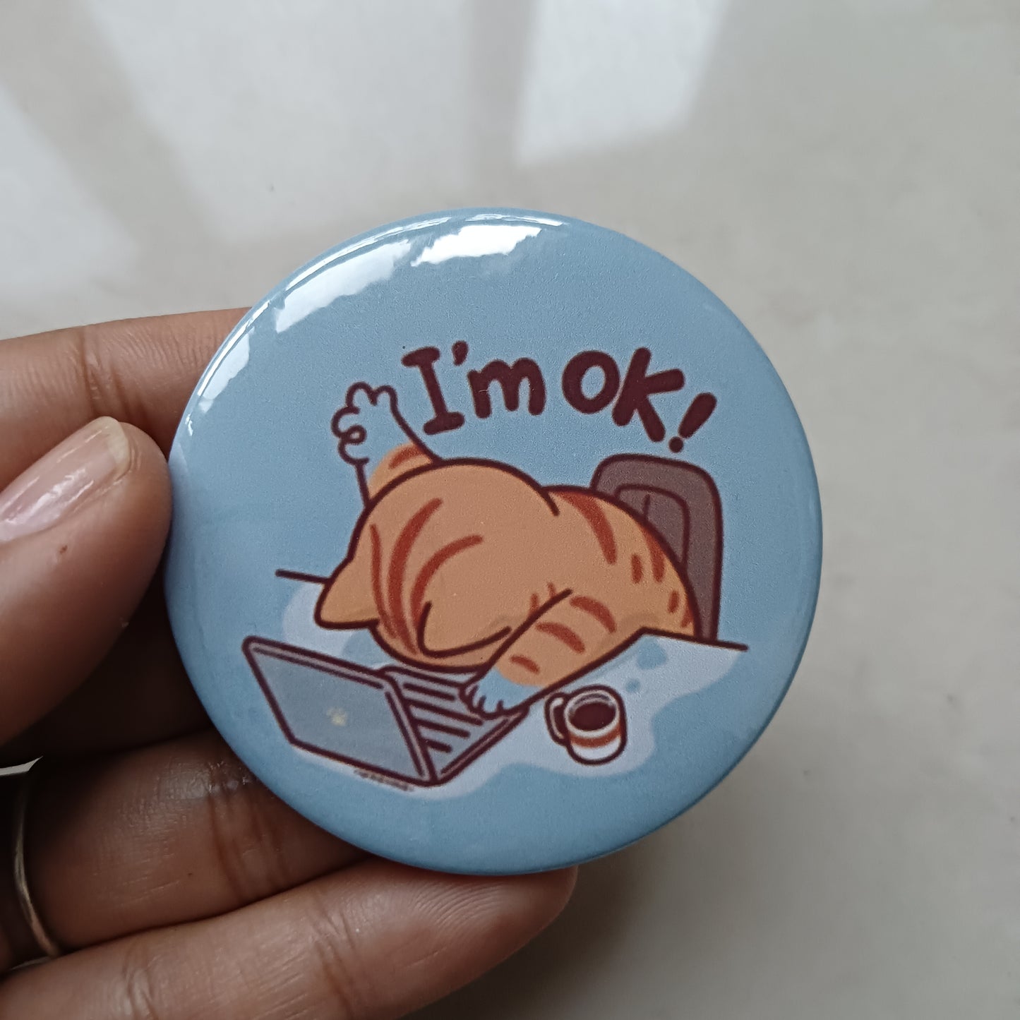 I'm Ok Badge