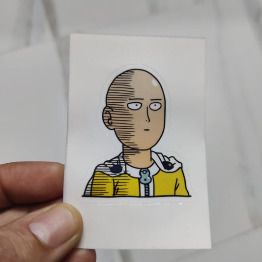 Saitama die-cut sticker