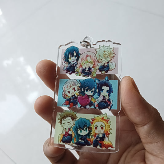 Hashiras acrylic keychain (double sided)