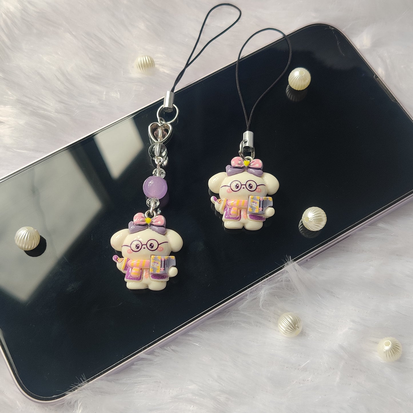 Harry Potter theme 3D charm (flat back)