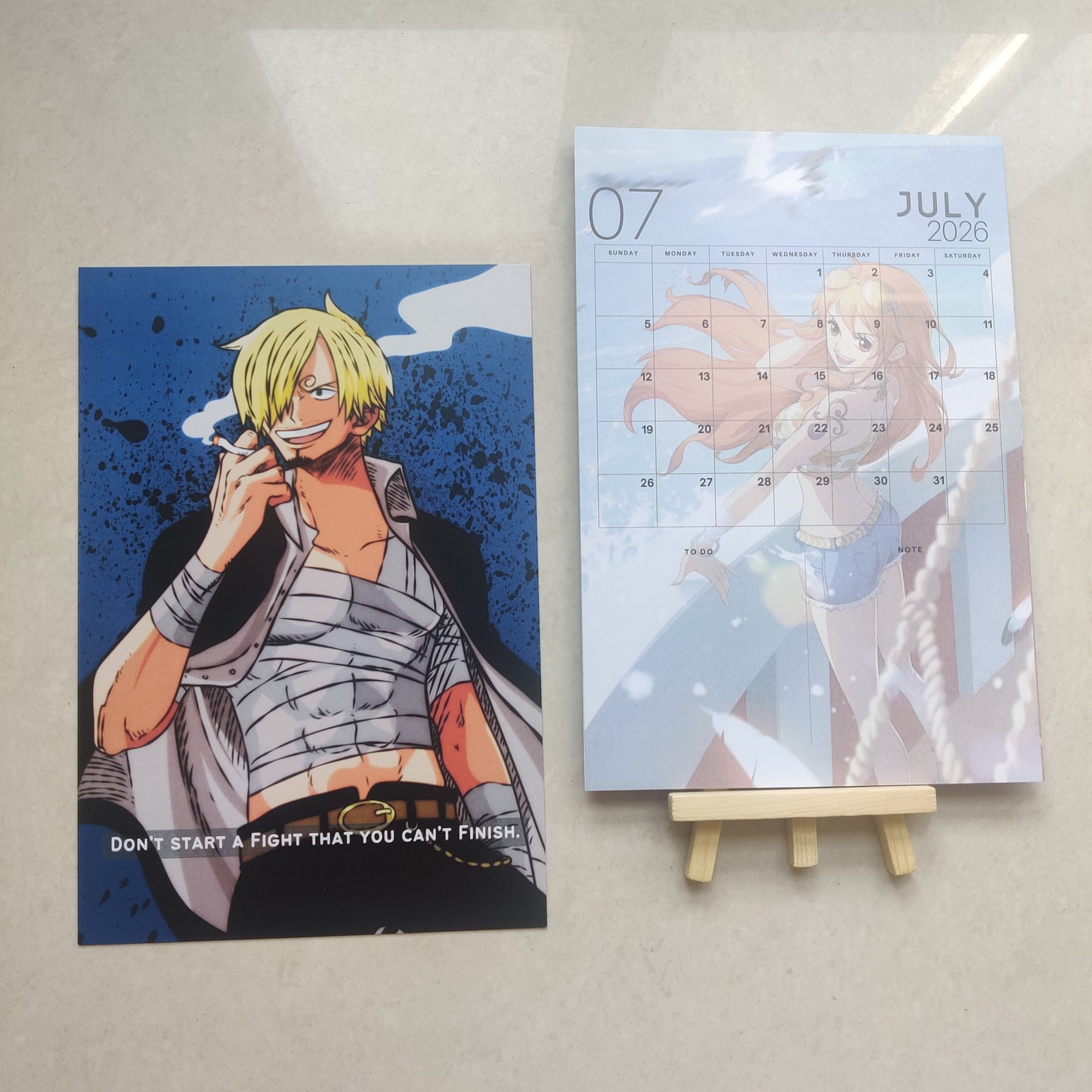 For My Dreams - One Piece Calendar 2026