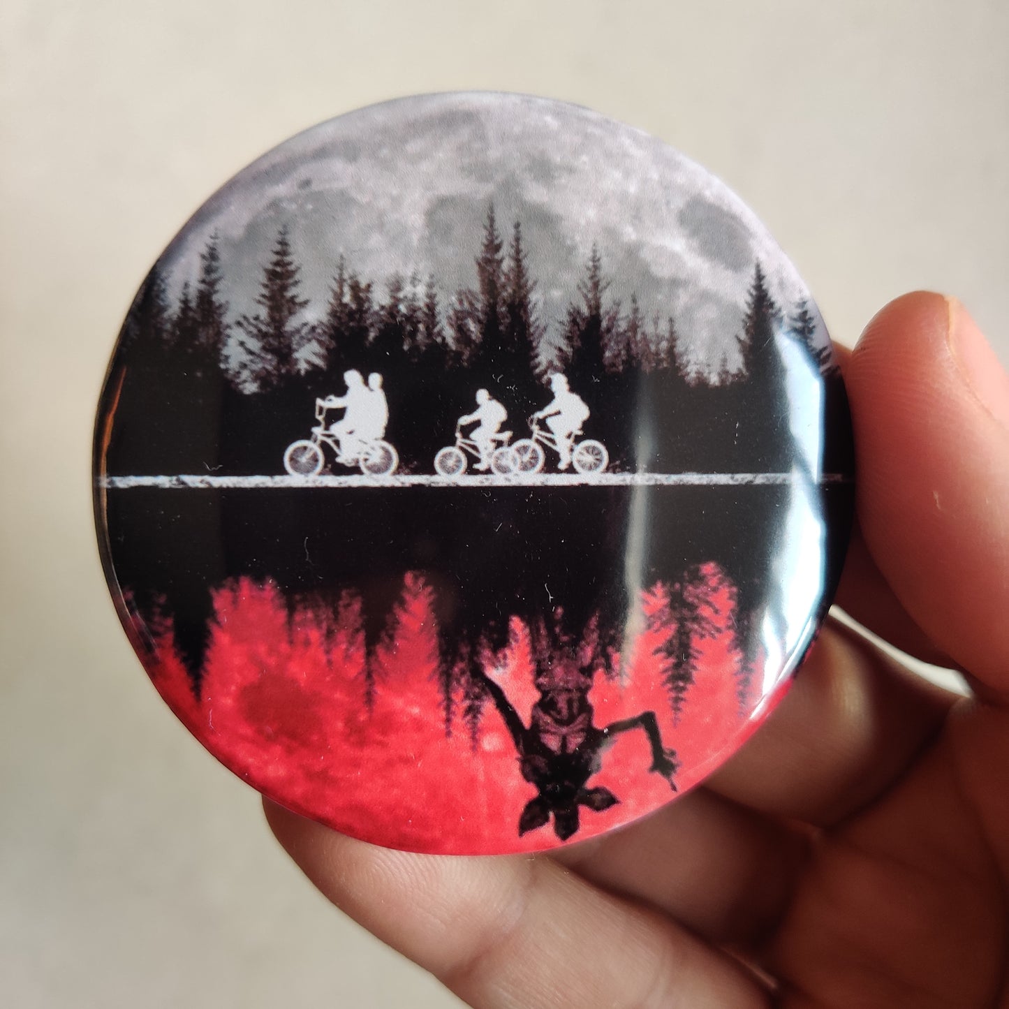 Hawkins Upside Down badge