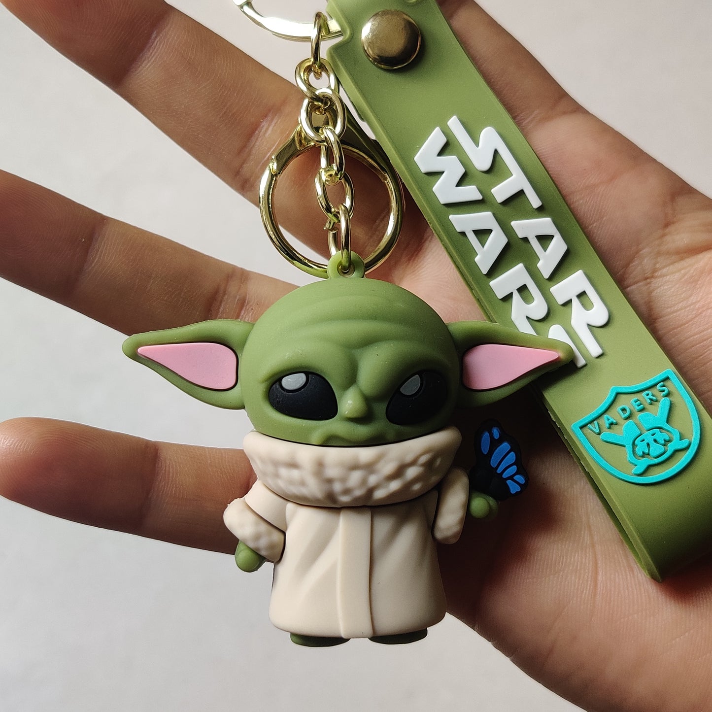 Baby Yoda Rubber keychain