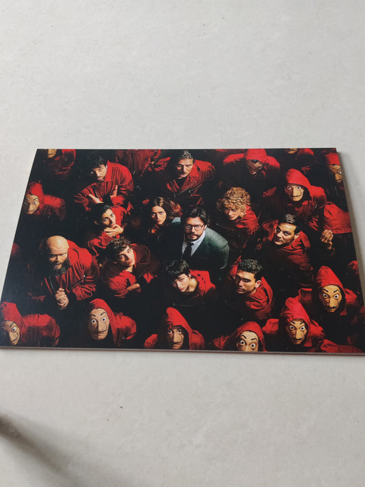 Money heist wall poster | Style 3