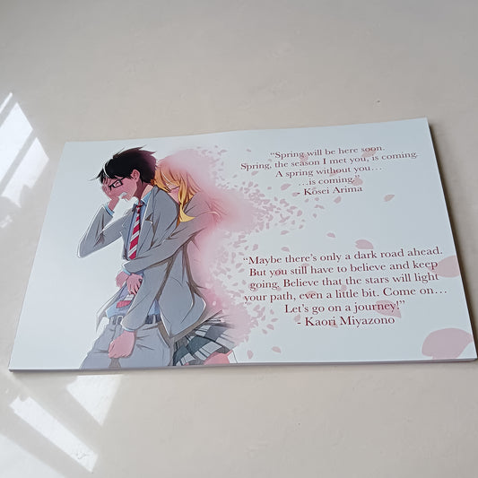 Your Lie in April wall poster | Style 3