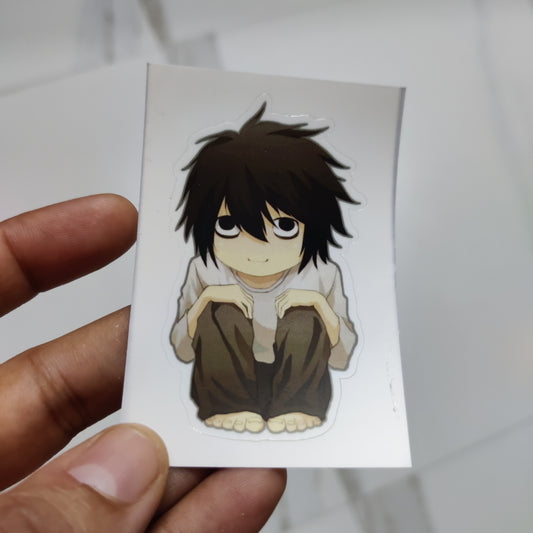 L Death Note die-cut sticker