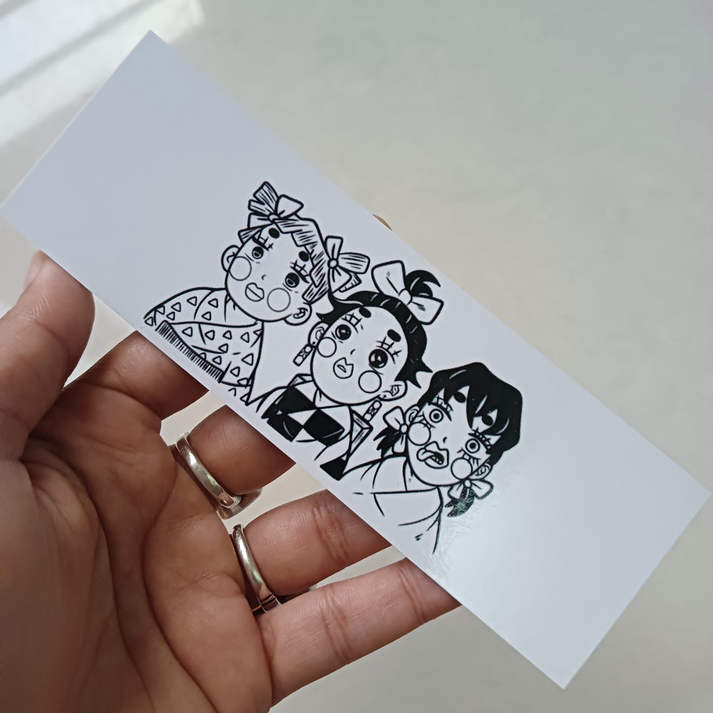 Demon Slayer Tanjiro Zenitsu and Inosuke bookmark