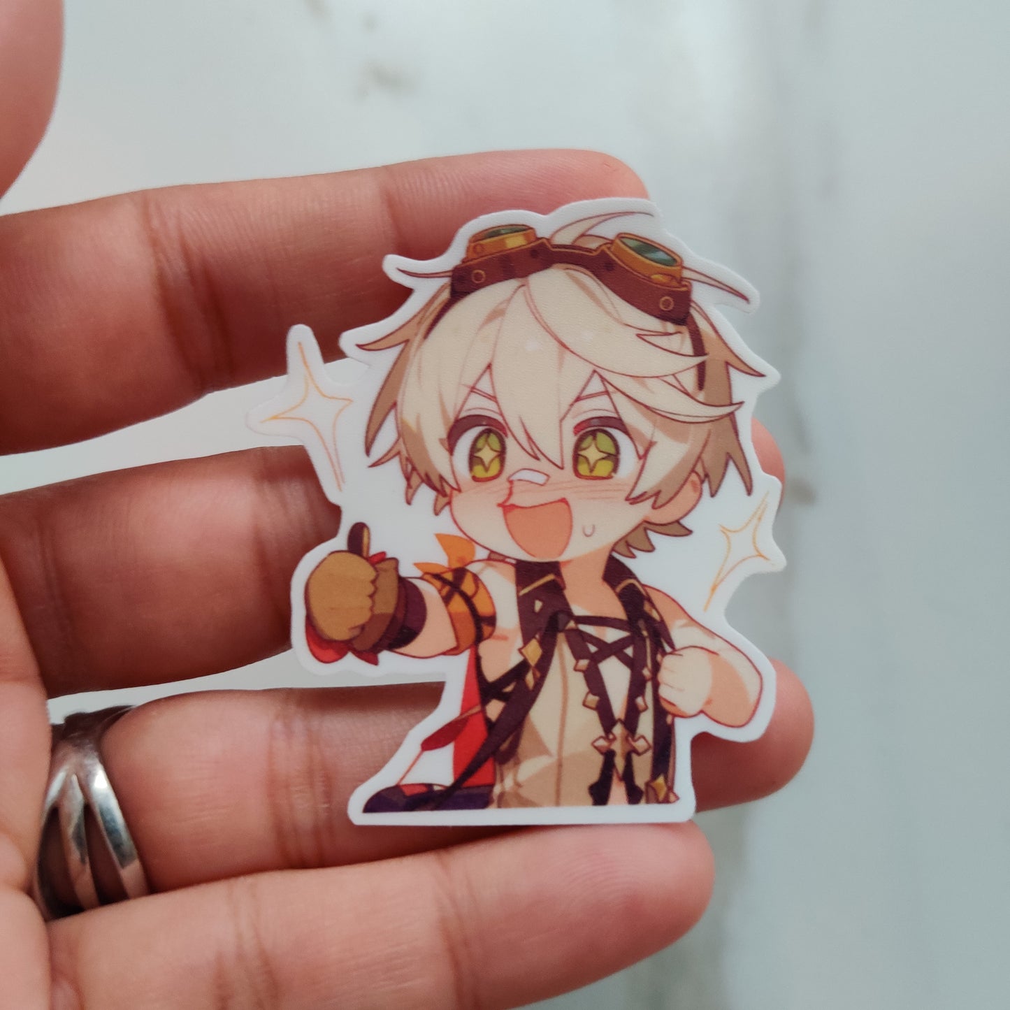 Bennett die-cut sticker